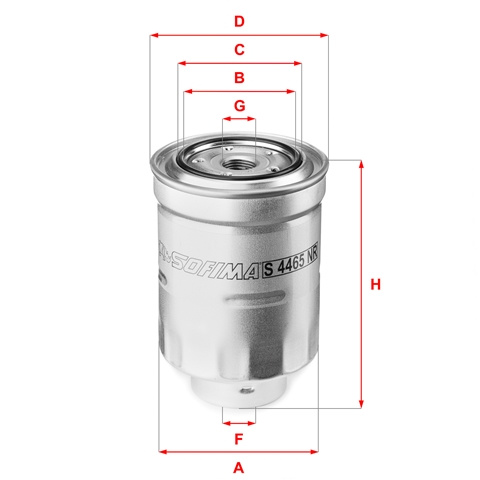 Filtru Combustibil Sofima Citroën S 4465 NR