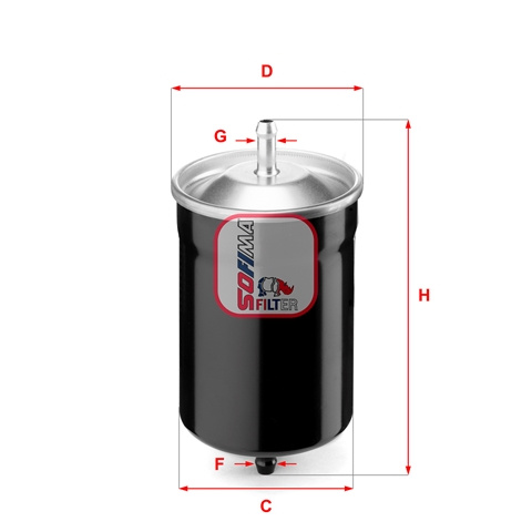 Filtru Combustibil Sofima Fiat S 1500 B