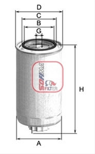 Filtru Combustibil Sofima Fiat S 2110 NR