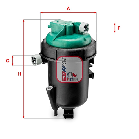 Filtru Combustibil Sofima Fiat S 5175 GC