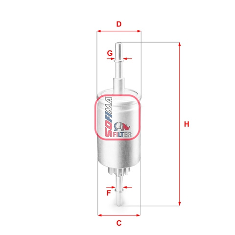 Filtru Combustibil Sofima Ford S 1844 B