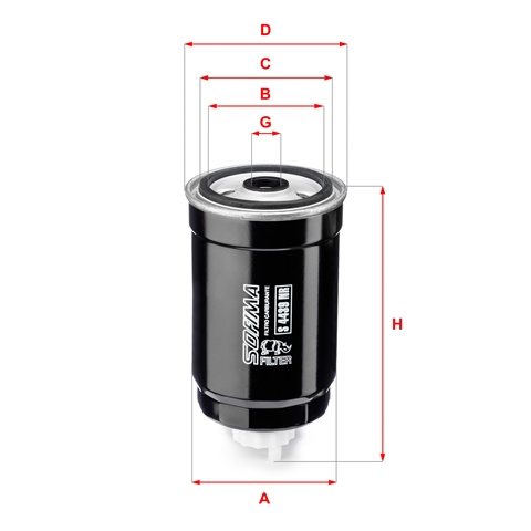 Filtru Combustibil Sofima Hyundai S 4439 NR