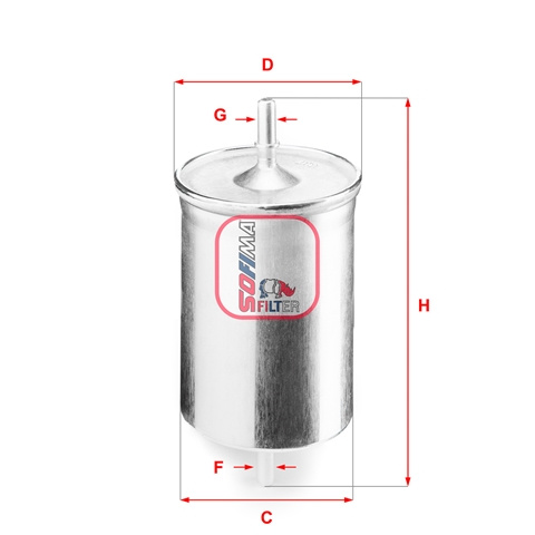 Filtru Combustibil Sofima Vag S 1718 B