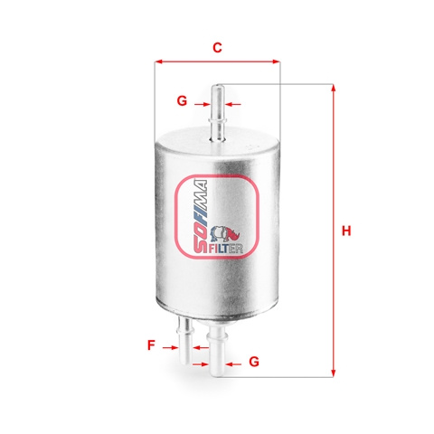 Filtru Combustibil Sofima Vag S 1831 B