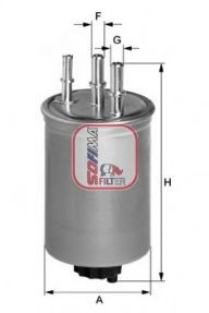 Filtru combustibil SSANGYONG REXTON (GAB) (2002 - 2012) SOFIMA S 4131 NR piesa NOUA