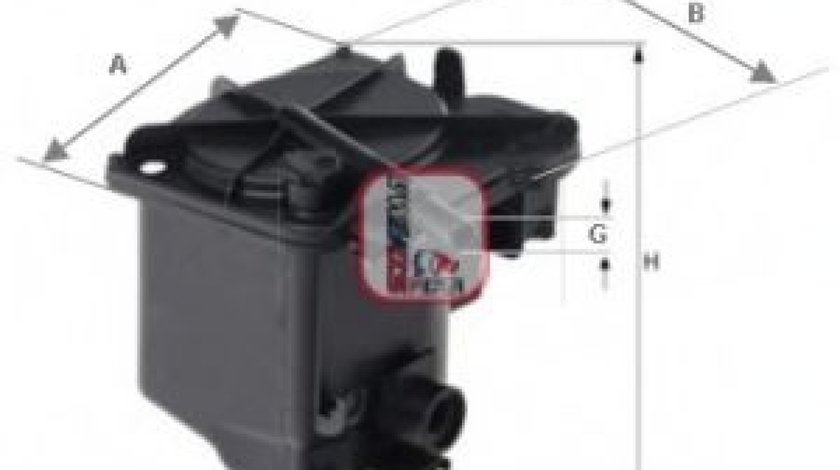 Filtru combustibil SUZUKI SX4 (EY, GY) (2006 - 2016) SOFIMA S 7420 NR piesa NOUA