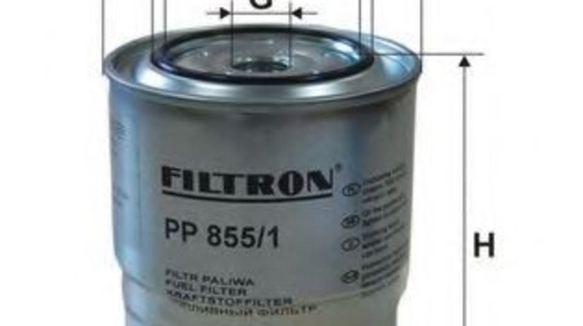 Filtru combustibil TOYOTA AURIS (NRE15, ZZE15, ADE15, ZRE15, NDE15) (2006 - 2012) FILTRON PP855/1 piesa NOUA