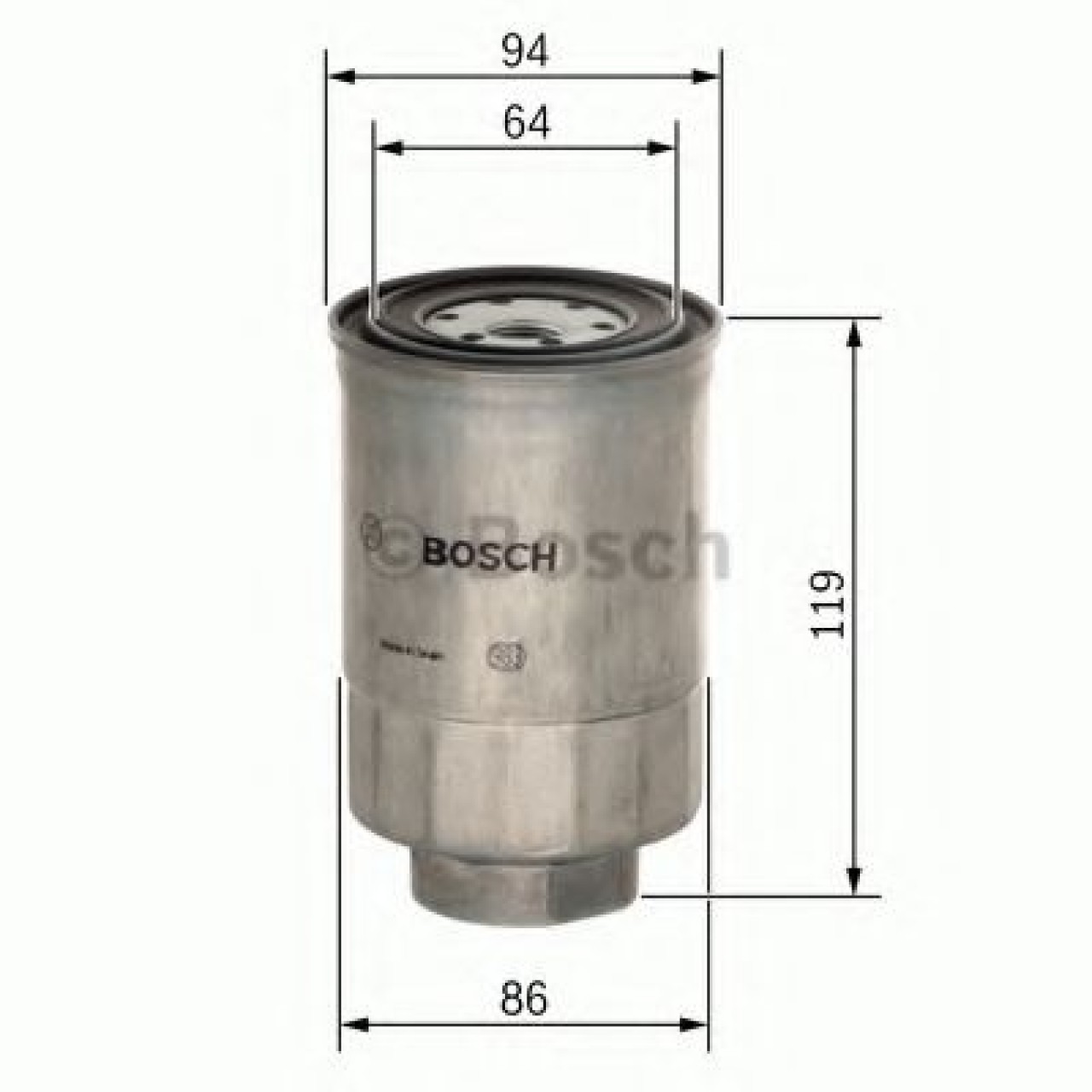 Filtru combustibil TOYOTA AVENSIS combi (ZRT27, ADT27) (2009 - 2016) BOSCH F 026 402 110 piesa NOUA