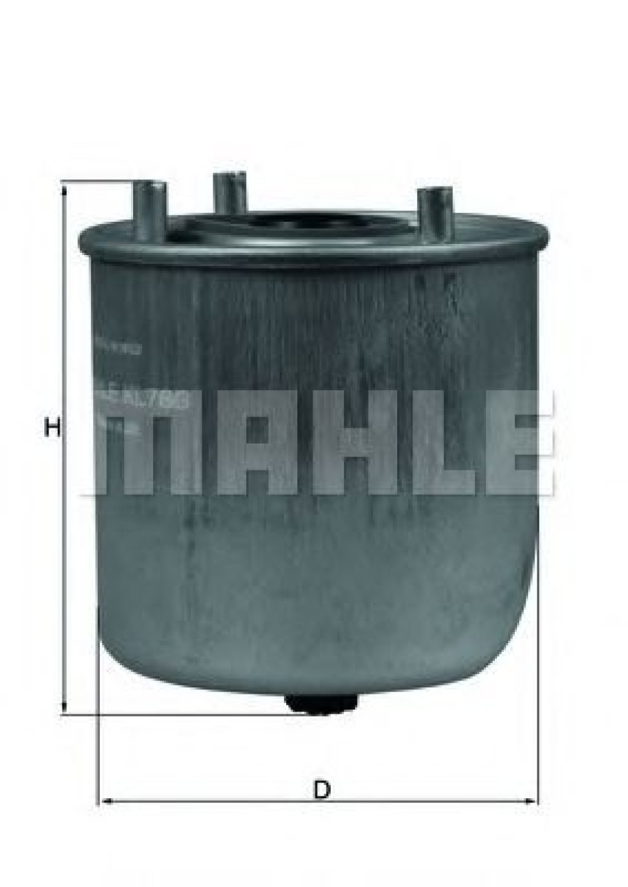 Filtru combustibil VOLVO C30 (2006 - 2012) MAHLE ORIGINAL KL 780 piesa NOUA