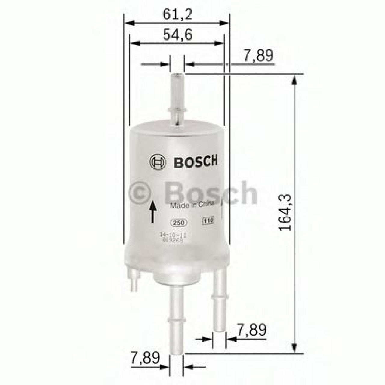 Filtru combustibil VW GOLF V (1K1) (2003 - 2009) BOSCH F 026 403 008 piesa NOUA