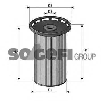 Filtru combustibil VW GOLF VII (5G1, BE1) (2012 - 2016) PURFLUX C813 piesa NOUA