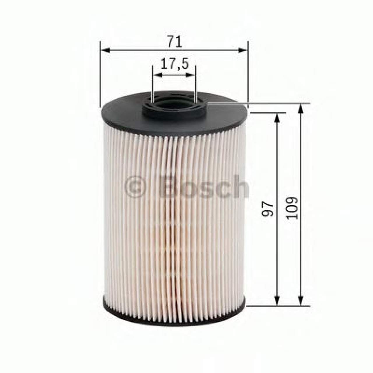 Filtru combustibil VW LT II caroserie (2DA, 2DD, 2DH) (1996 - 2006) BOSCH F 026 402 005 piesa NOUA