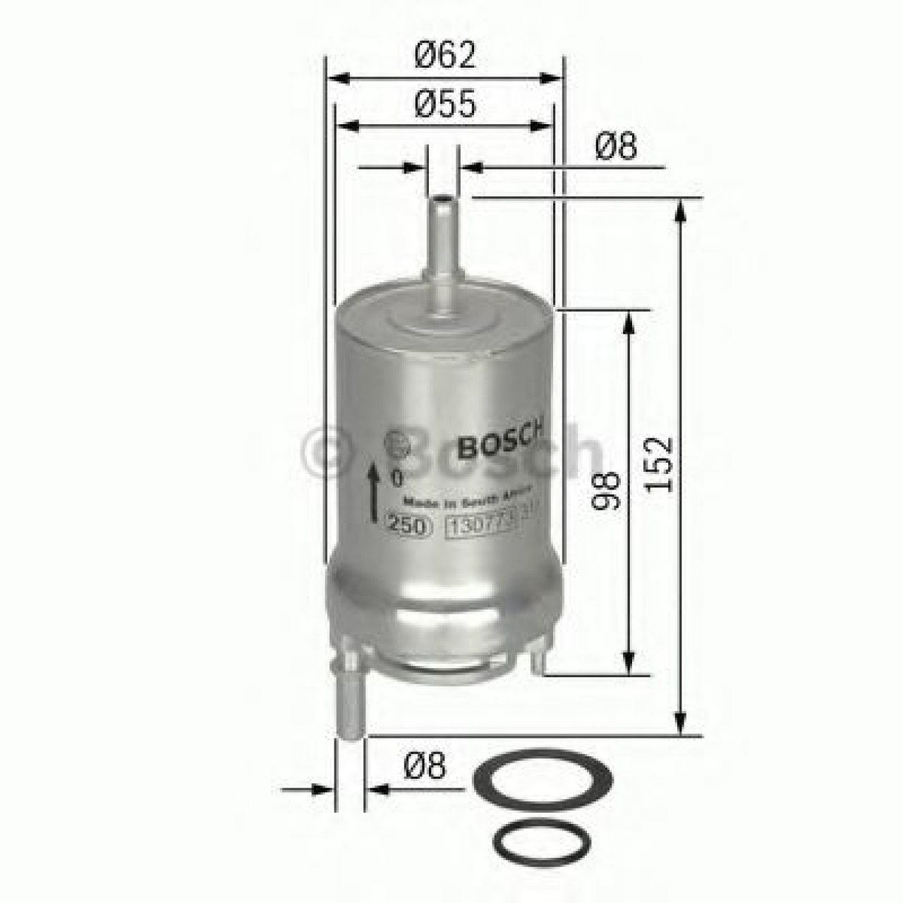 Filtru combustibil VW NEW BEETLE (9C1, 1C1) (1998 - 2010) BOSCH 0 450 905 925 piesa NOUA