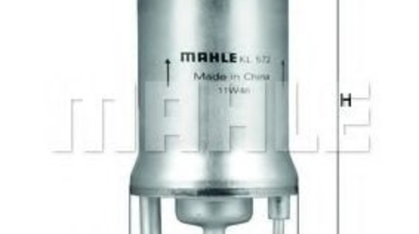 Filtru combustibil VW PASSAT (3G2) (2014 - 2016) MAHLE ORIGINAL KL 572 piesa NOUA