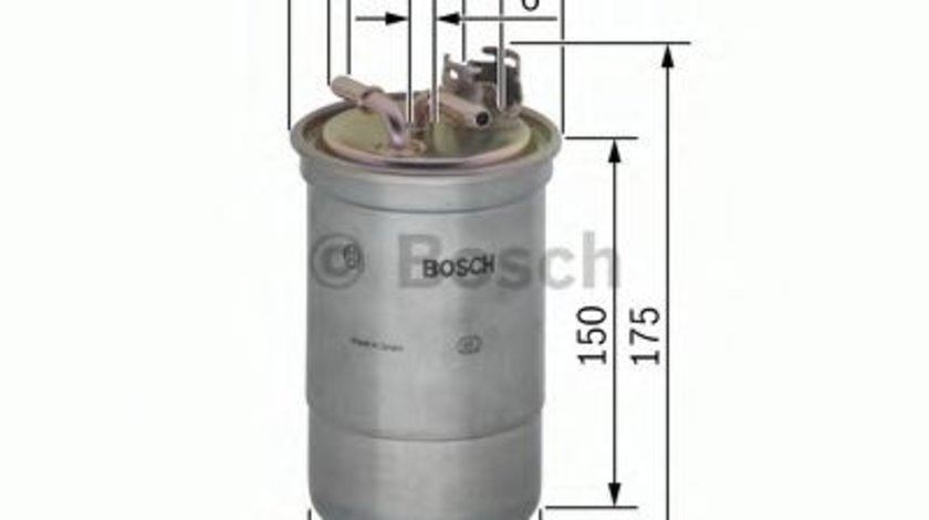 Filtru combustibil VW TRANSPORTER IV platou / sasiu (70XD) (1990 - 2003) BOSCH 0 450 906 267 piesa NOUA