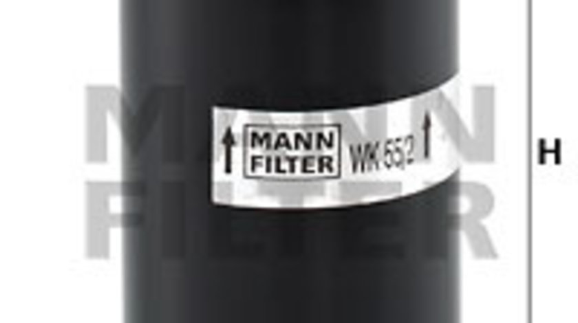Filtru combustibil (WK552 MANN-FILTER) CHEVROLET,DAEWOO,ZAZ