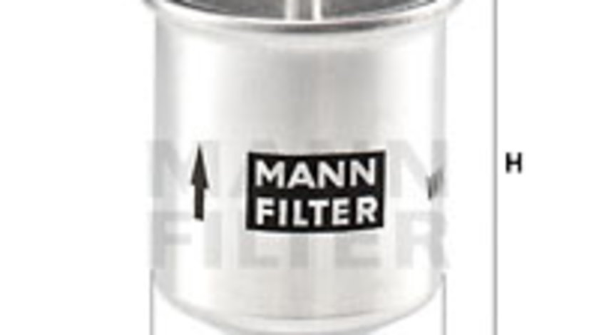 Filtru combustibil (WK66 MANN-FILTER) FORD,FORD AUSTRALIA,HOLDEN,INFINITI,ISUZU,NISSAN