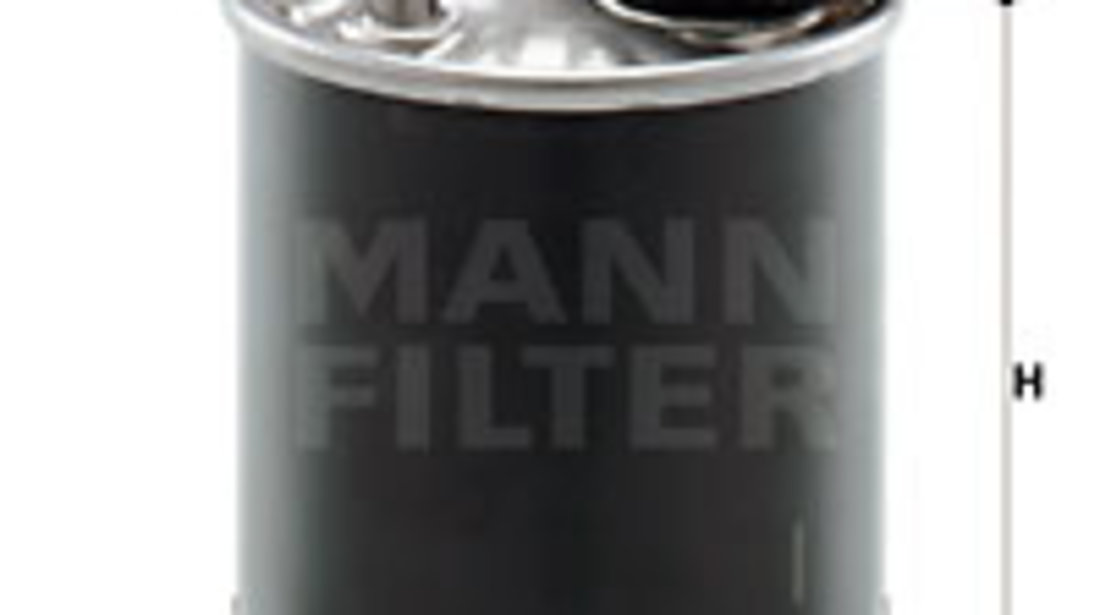 Filtru combustibil (WK82020 MANN-FILTER) MERCEDES-BENZ