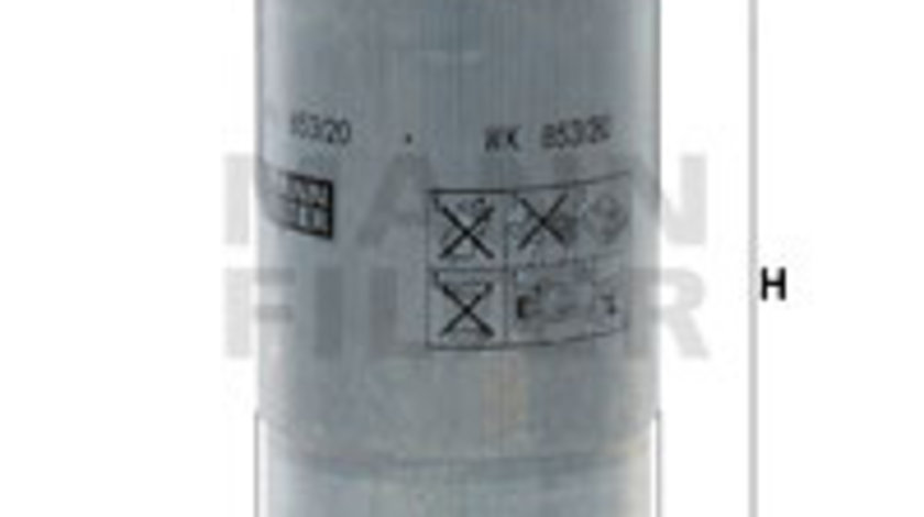 Filtru combustibil (WK85320 MANN-FILTER) FIAT,FORD