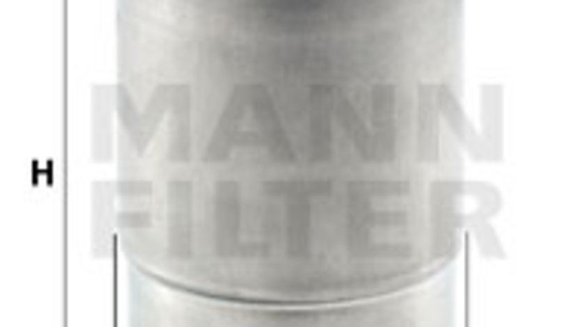 Filtru combustibil (WK8533X MANN-FILTER) AUDI,MULTICAR,SEAT,SKODA,VW