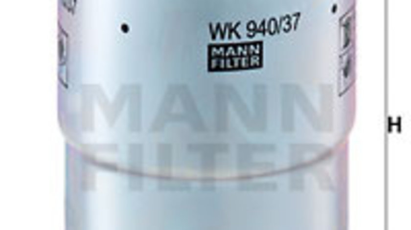 Filtru combustibil (WK94037X MANN-FILTER) MITSUBISHI