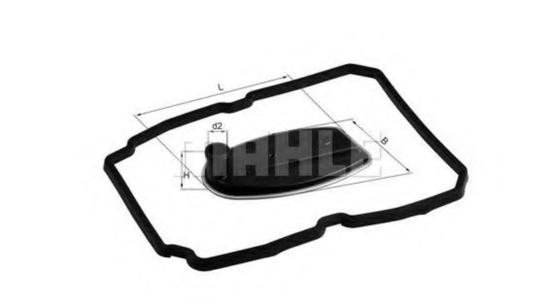 Filtru hidraulic, cutie de viteze automata MERCEDES E-CLASS Combi (S210) (1996 - 2003) KNECHT HX 81D piesa NOUA