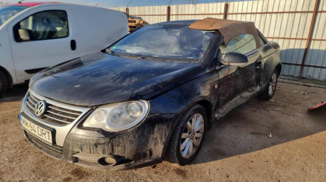 Filtru particule Volkswagen Eos 2007 cabrio 2.0 tdi BMM