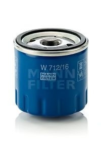 Filtru ulei ALFA ROMEO 155 (167) (1992 - 1997) MANN-FILTER W 712/16 piesa NOUA