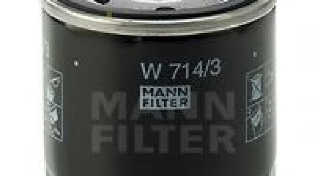 Filtru ulei ALFA ROMEO 156 (932) (1997 - 2005) MANN-FILTER W 714/3 piesa NOUA