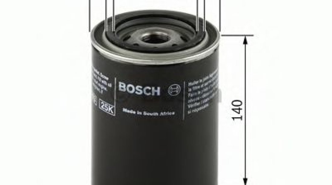 Filtru ulei AUDI A4 (8D2, B5) (1994 - 2001) BOSCH 0 451 103 346 piesa NOUA