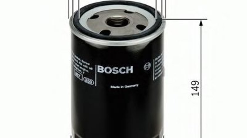 Filtru ulei AUDI A4 (8D2, B5) (1994 - 2001) BOSCH F 026 407 004 piesa NOUA