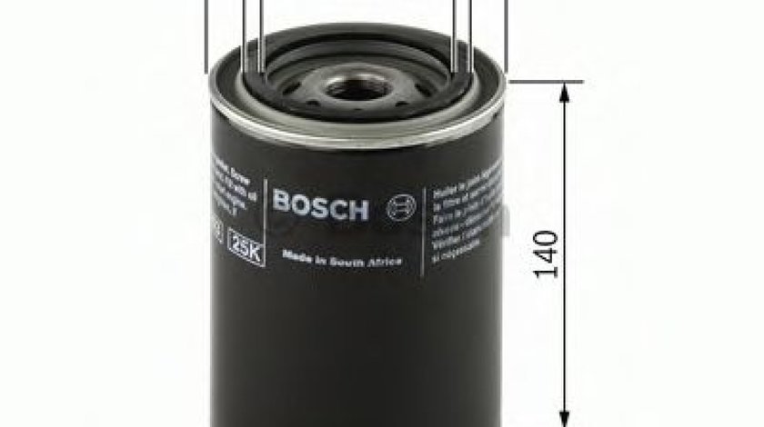 Filtru ulei AUDI A6 (4A, C4) (1994 - 1997) BOSCH 0 451 103 346 piesa NOUA