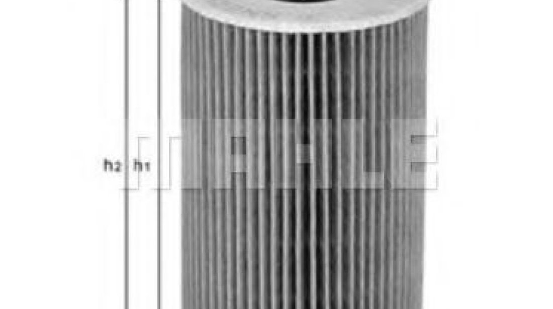 Filtru ulei BMW Seria 5 (E39) (1995 - 2003) MAHLE ORIGINAL OX 156D piesa NOUA