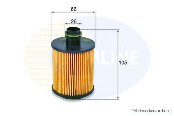 Filtru ulei CITROEN NEMO caroserie (AA) (2008 - 2016) COMLINE EOF221 piesa NOUA