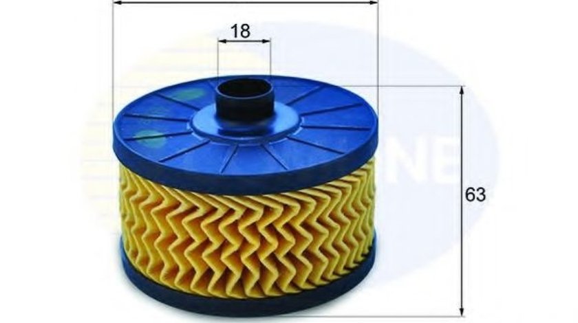Filtru ulei DACIA LOGAN MCV II (2013 - 2016) COMLINE EOF262 piesa NOUA