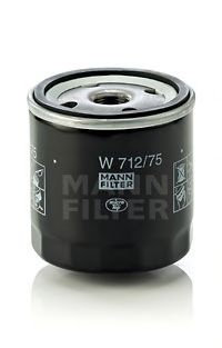 Filtru ulei DAEWOO CIELO (1994 - 2007) MANN-FILTER W 712/75 piesa NOUA