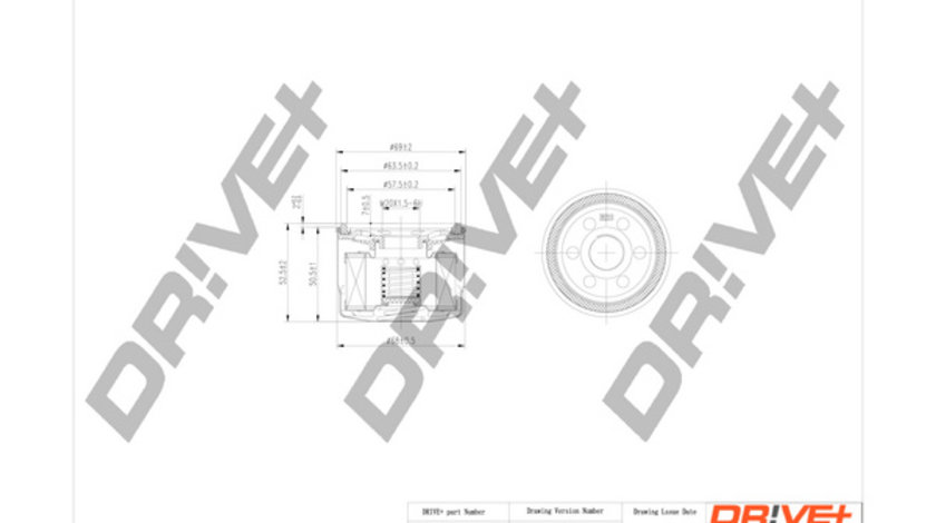 Filtru ulei (DP1110110287 DRIVE) MITSUBISHI,SMART