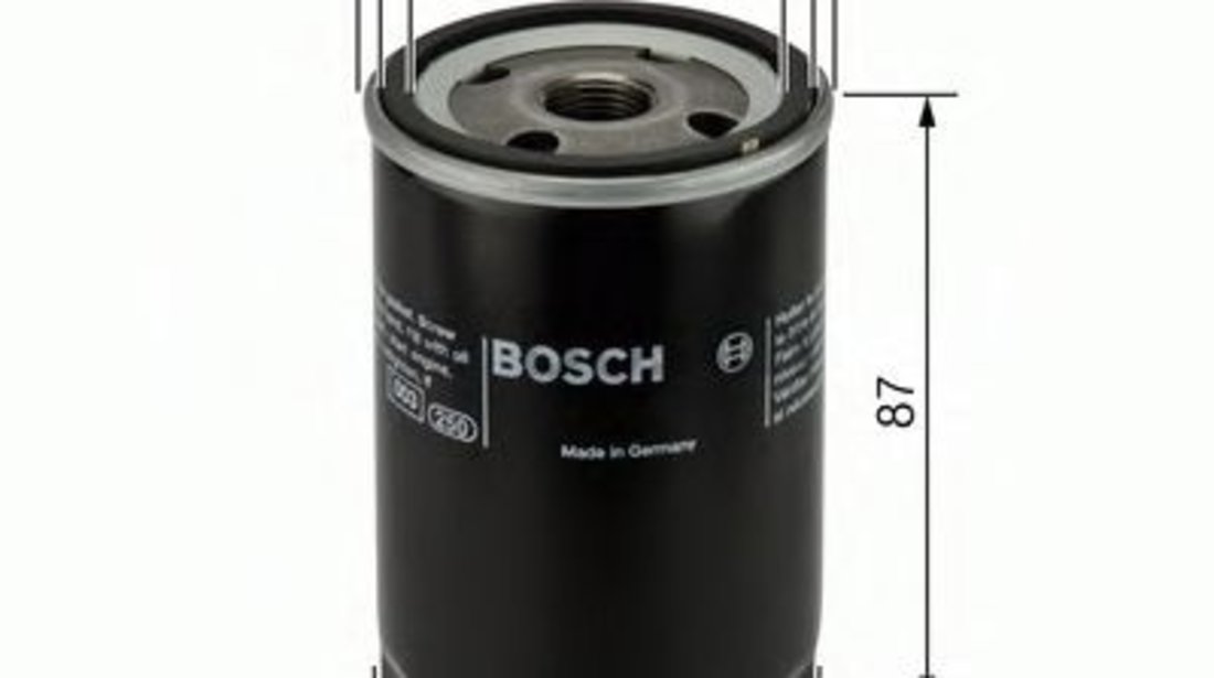 Filtru ulei FIAT 500 (312) (2007 - 2016) BOSCH 0 986 452 041 piesa NOUA