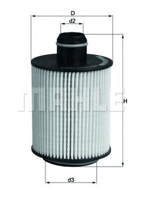 Filtru ulei FIAT IDEA (350) (2003 - 2016) MAHLE ORIGINAL OX 553D piesa NOUA