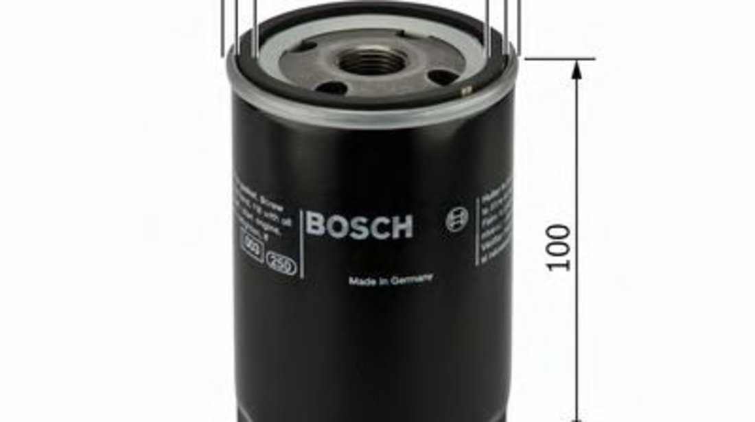 Filtru ulei FIAT PUNTO Van (188AX) (2000 - 2009) BOSCH 0 451 103 111 piesa NOUA