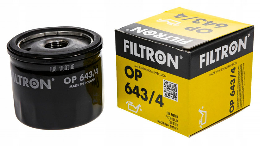 Filtru Ulei Filtron Renault Twingo 3 2014→ OP 643/4