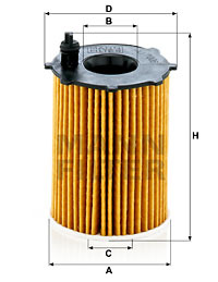 Filtru ulei (HU7006Z MANN-FILTER) ALFA ROMEO,CHRYSLER,FIAT,LANCIA