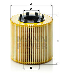 Filtru ulei (HU923X MANN-FILTER) NISSAN,OPEL,RENAULT,VAUXHALL