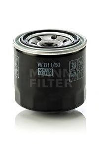 Filtru ulei HYUNDAI ACCENT III limuzina (MC) (2005 - 2010) MANN-FILTER W 811/80 piesa NOUA