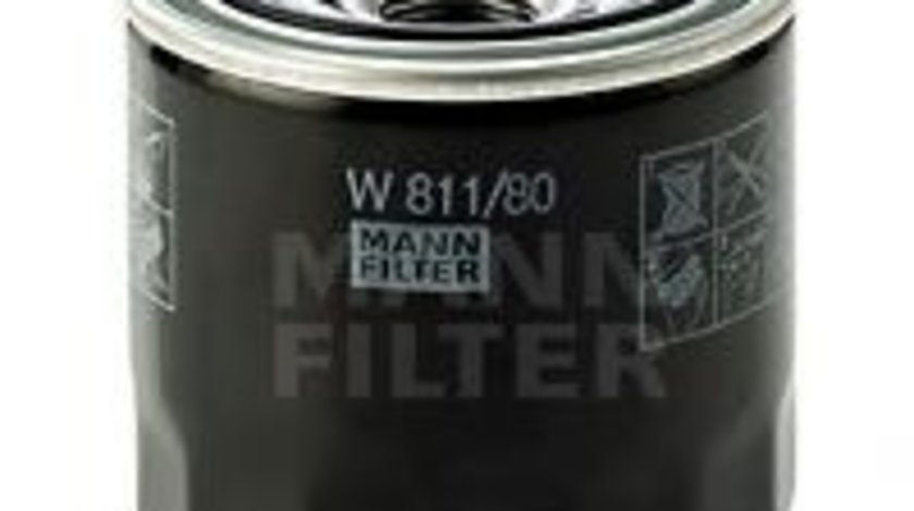 Filtru ulei ISUZU TROOPER (1998 - 2016) MANN-FILTER W 811/80 piesa NOUA