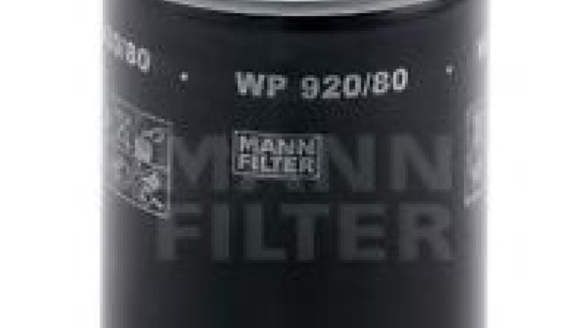 Filtru ulei ISUZU TROOPER deschis (UB) (1991 - 1998) MANN-FILTER WP 920/80 piesa NOUA