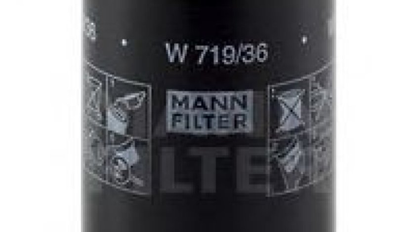 Filtru ulei JAGUAR S-TYPE (CCX) (1999 - 2009) MANN-FILTER W 719/36 piesa NOUA