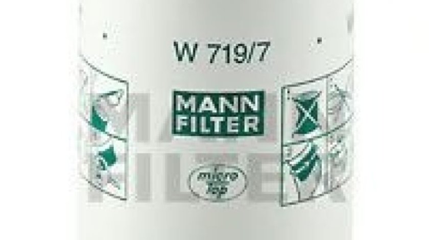 Filtru ulei JAGUAR S-TYPE (CCX) (1999 - 2009) MANN-FILTER W 719/7 piesa NOUA