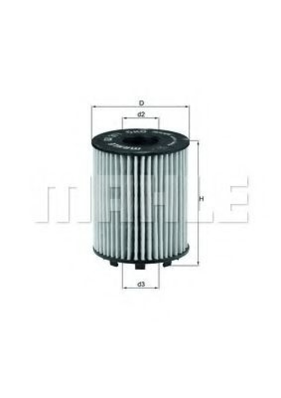 Filtru ulei LANCIA DELTA III (844) (2008 - 2014) MAHLE ORIGINAL OX 371D piesa NOUA