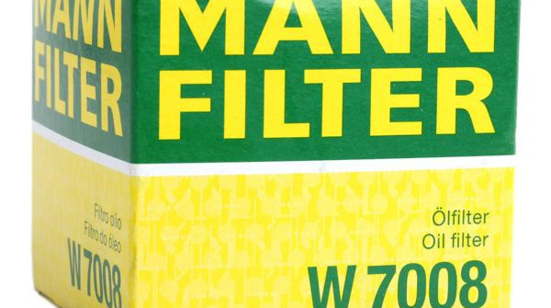 Filtru Ulei Mann Filter Ford Fiesta 5 2001-2014 W7008